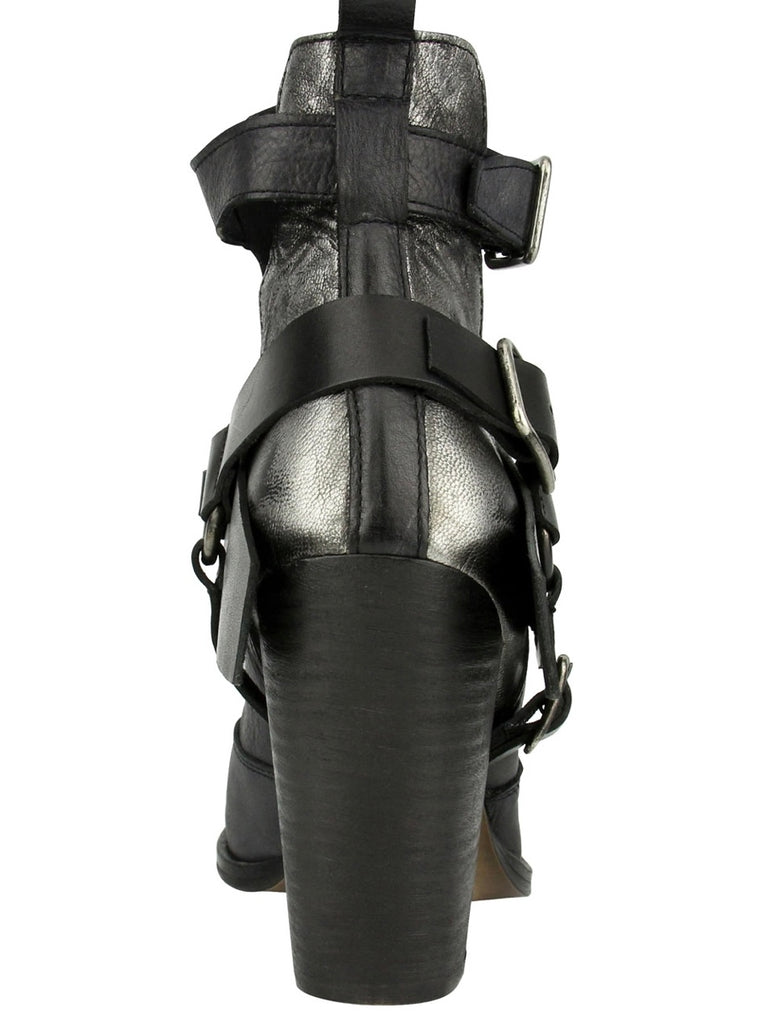 4 inch Heel, Naughty Monkey Boots the stacked heel gives maximum comfort.