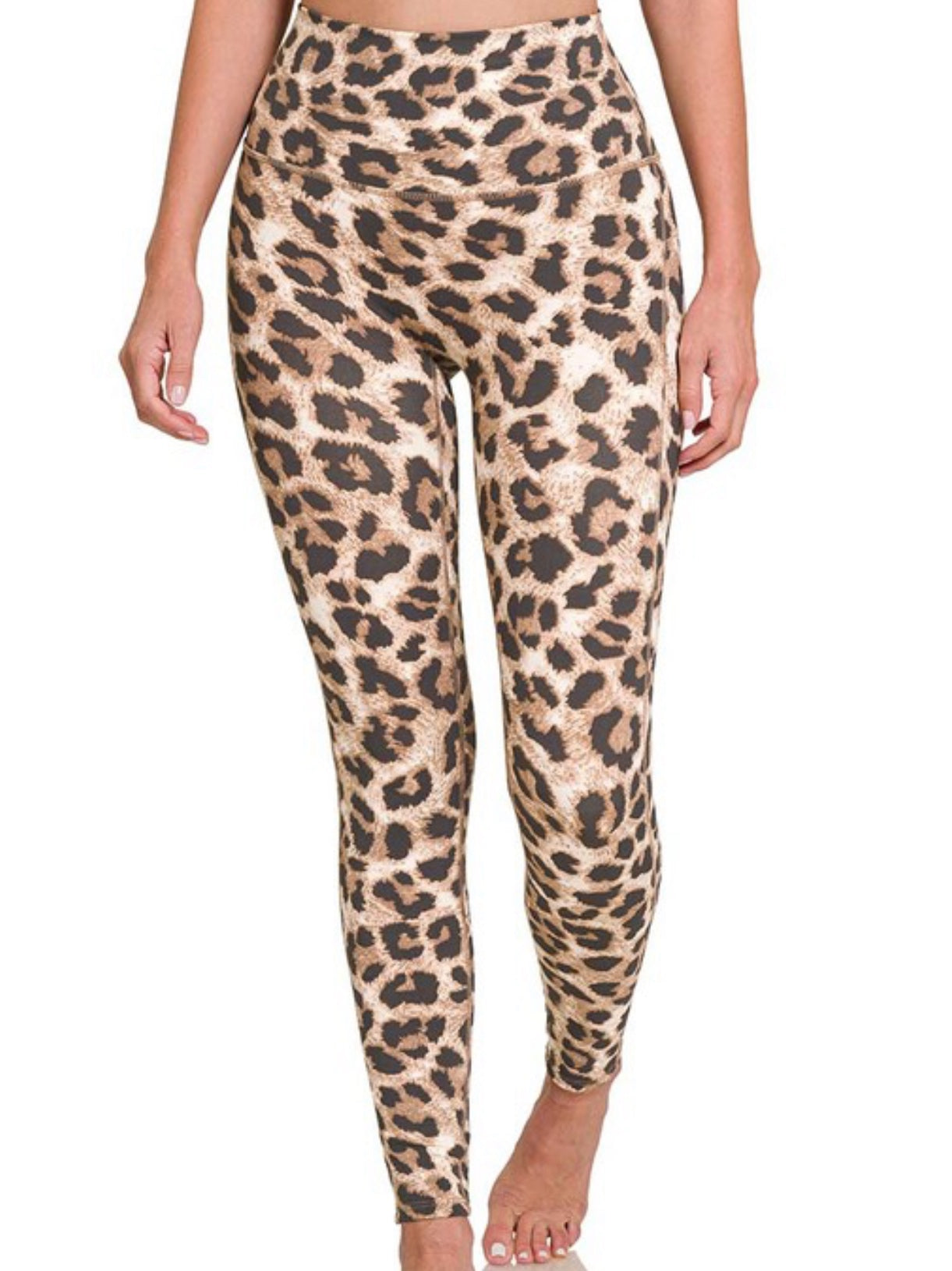 leopard print Leggings