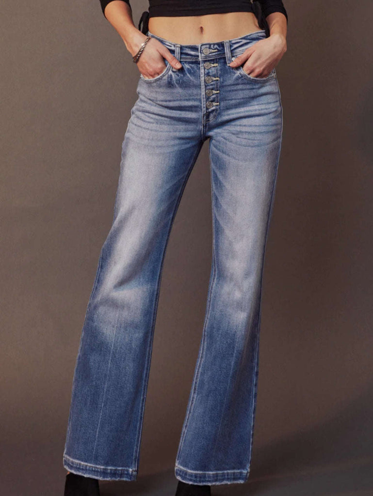 KanCan Holly High Rise Jeans - Elevate your denim style with Oak&Pearl Clothing Co