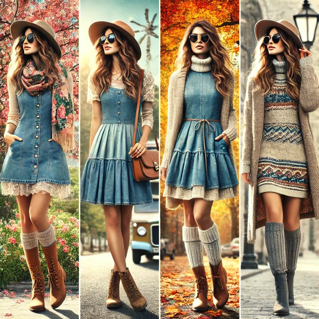 The Ultimate Guide to Styling a Denim Dress for Every Season