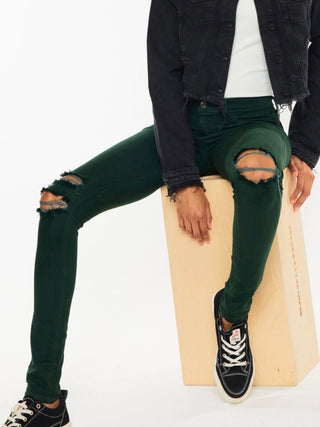 Hunter Green Skinny Jeans