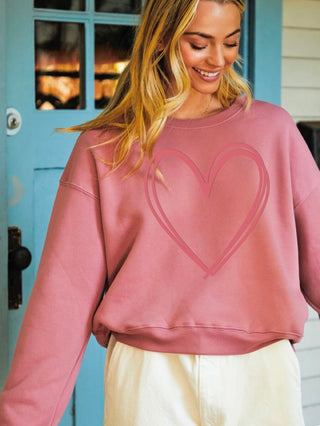 Love Puff Pullover Sweater