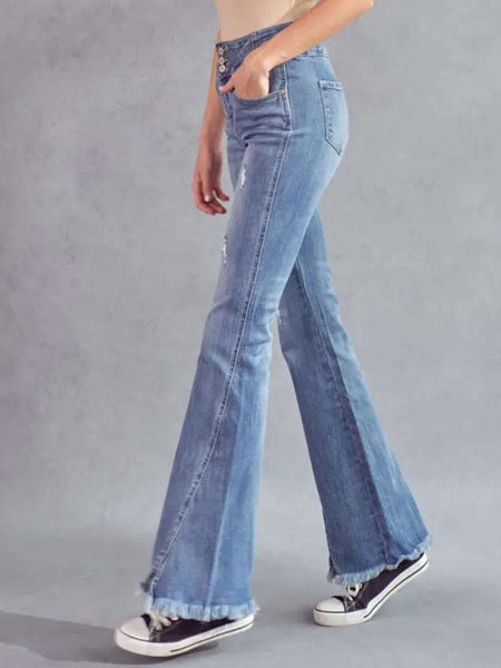 Miranda Triple Button Kancan Jeans