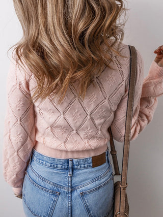 Charming Pink Sweater