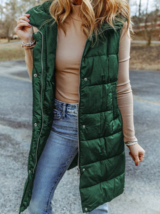 Evergreen Puffer Vest