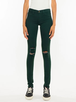 Hunter Green Skinny Jeans