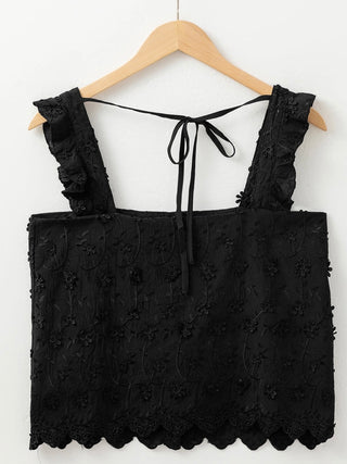 Midnight Lace Camisole Tank