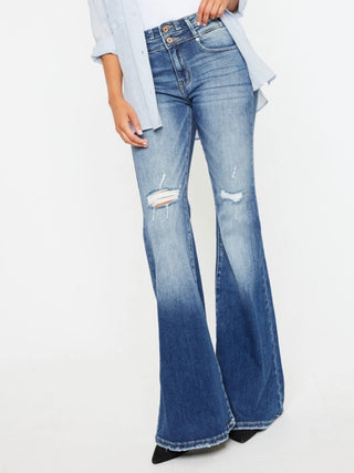 Helena High Rise Flare Jeans