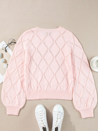 Charming Pink Sweater