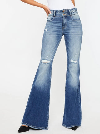 Helena High Rise Flare Jeans