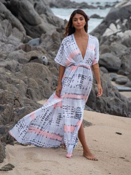 Amy Kimono Maxi Dress