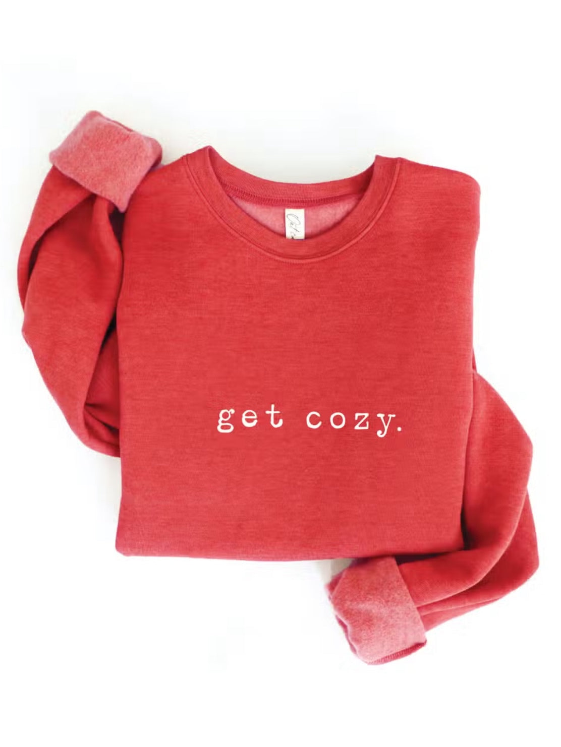 Get Cozy Sweatshirt Oak Pearl Clothing Co Canada Boho Boutique