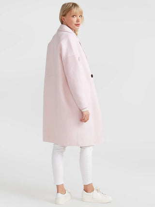 Publisher Pink Wool Blend Coat