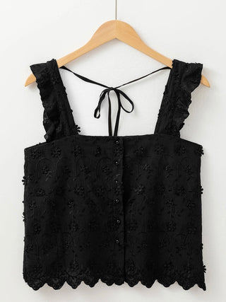 Midnight Lace Camisole Tank