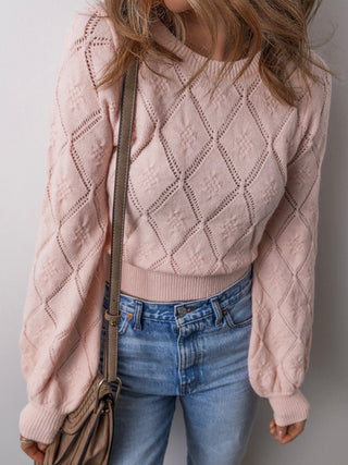 Charming Pink Sweater