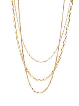 Triple Threat Layer Necklace