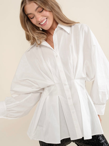 Vander White Blouse