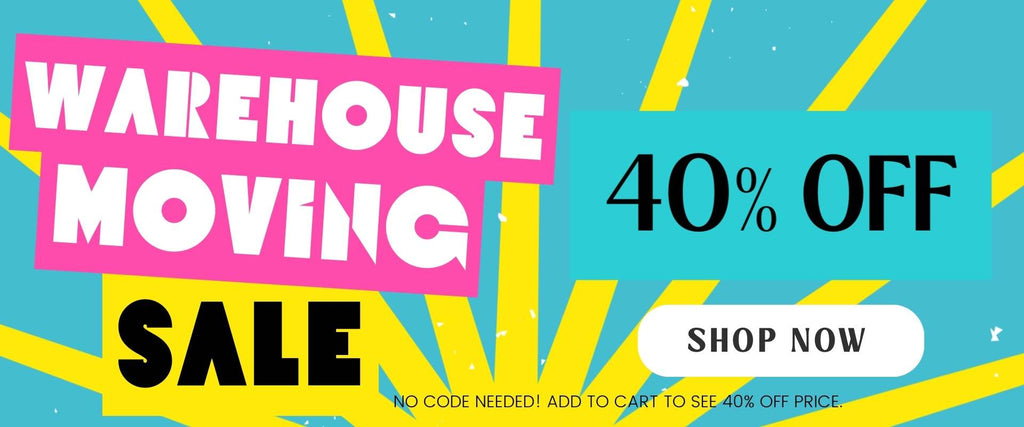 warehouse moving sale at oak and pearl clothing co for 40% off