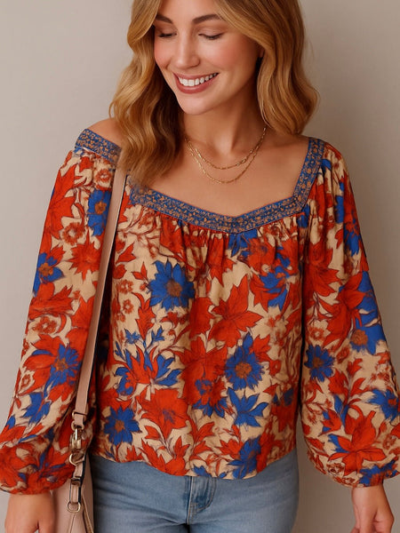 Bold Boho Top
