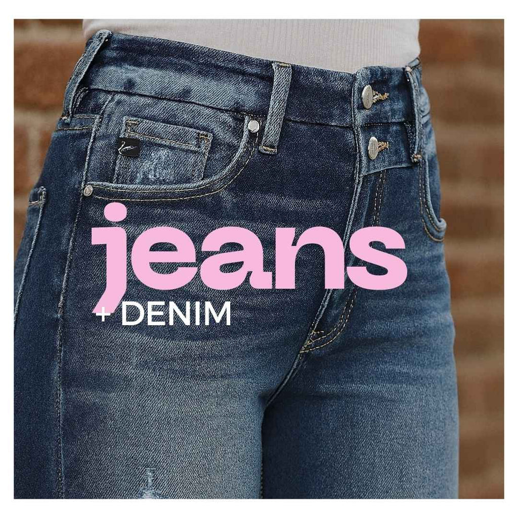 Shop Women's Denim Collection – Oak & Pearl Blue Jean Babe