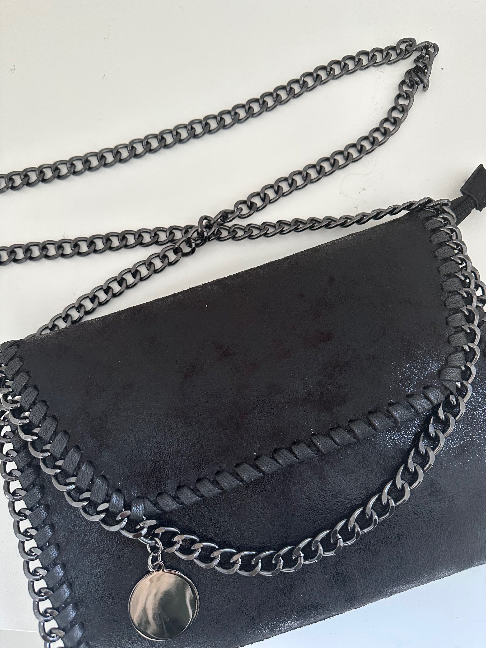 Thick chain crossbody bag sale