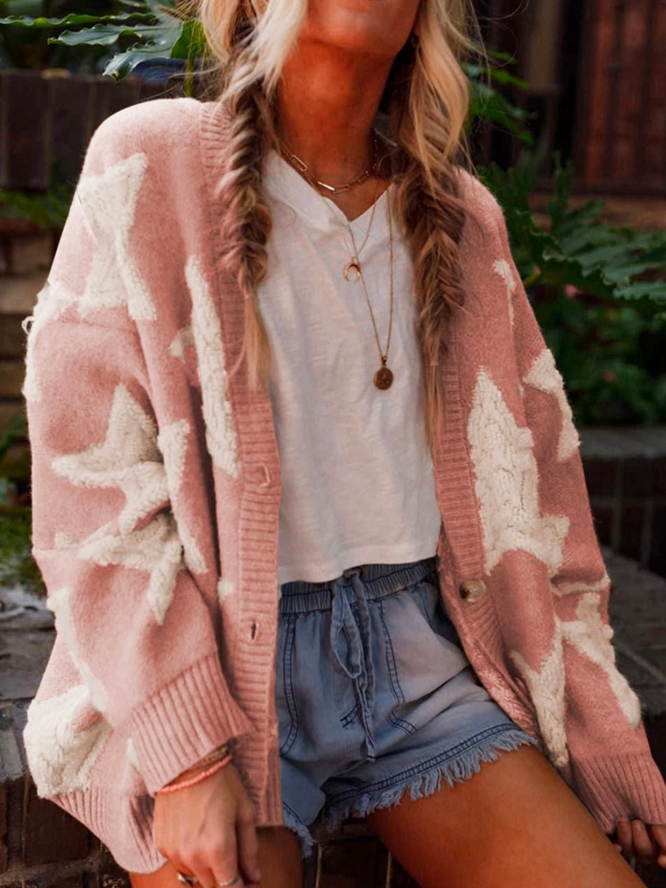 Sherpa Star Cardigan | Ultra Cozy Cardigan for Fall Fashion 2024