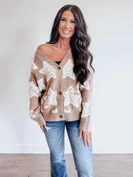 Sherpa Star Cardigan