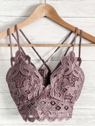 Lace Cami Bralette {3X only}