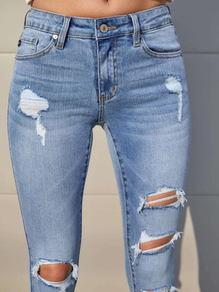 Tina Mid Rise Kancan Jeans