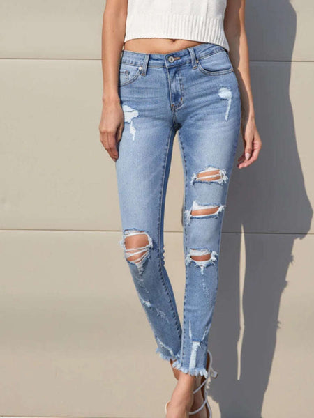 Tina Mid Rise Kancan Jeans