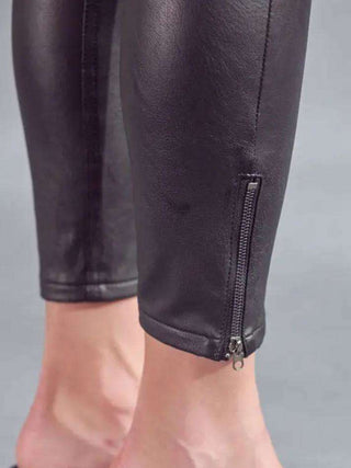 High Rise Faux Leather Kancan Pants {pre-order}