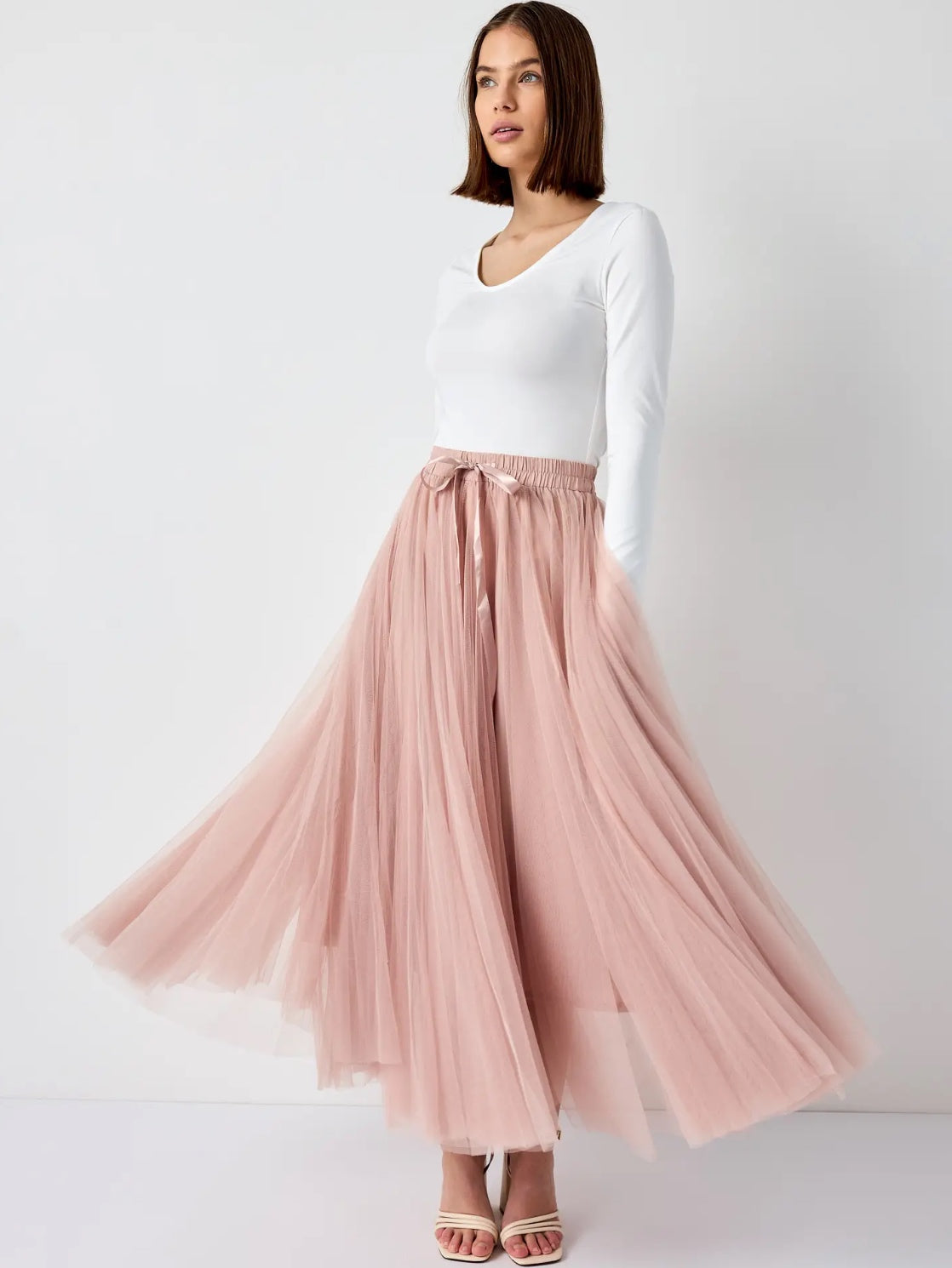 Pink tulle skirt on sale 60