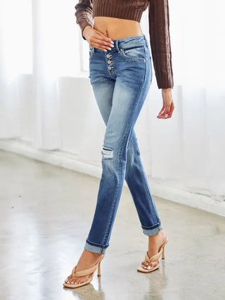 Kancan Straight Leg Jeans