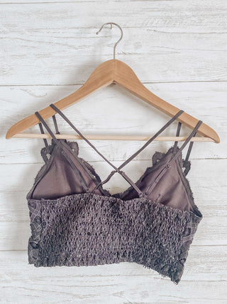 Lace Cami Bralette {3X only}