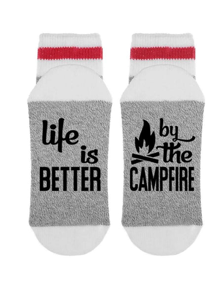 Life Is Better By The Campfire Socks