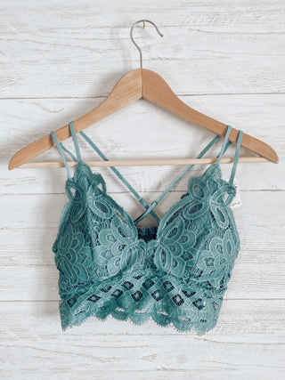 Lace Cami Bralette {3X only}